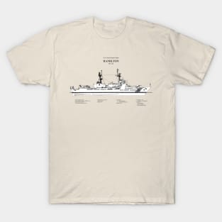 Hamilton whec-715 United States Coast Guard Cutter - ABDpng T-Shirt